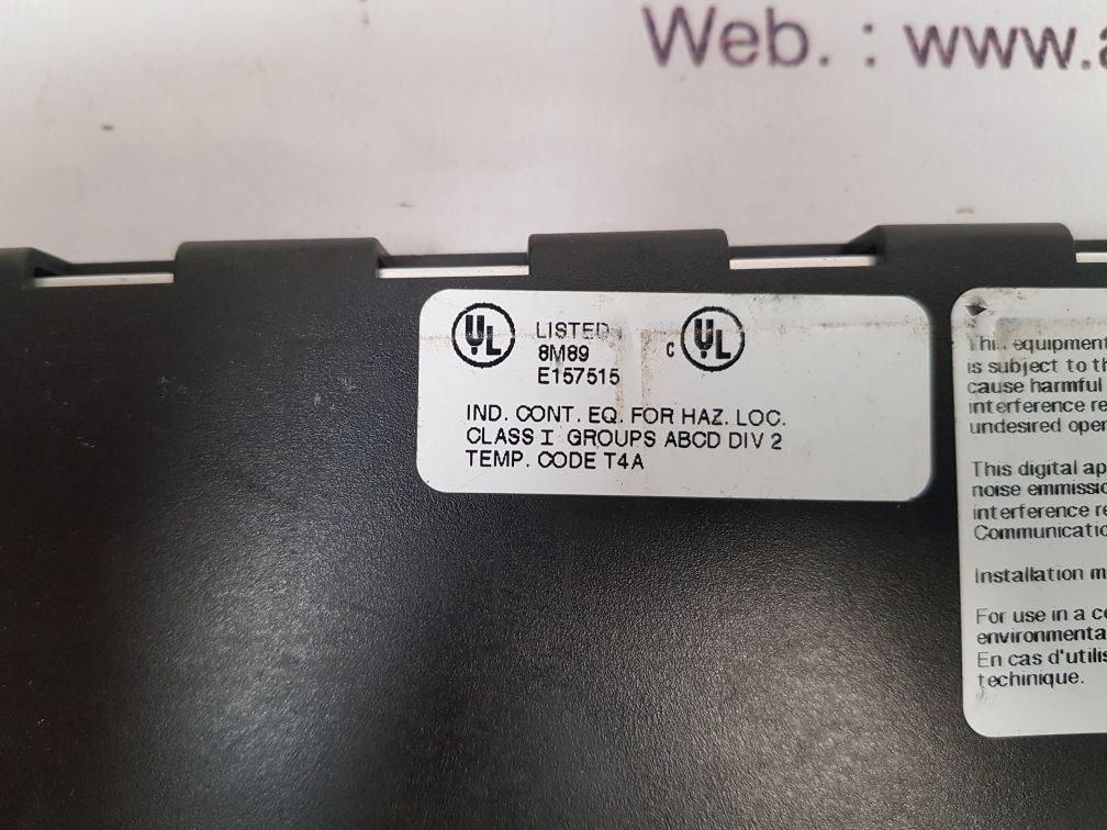 Ge fanuc ic693cpu323e base 10-slot with cpu programmable controller