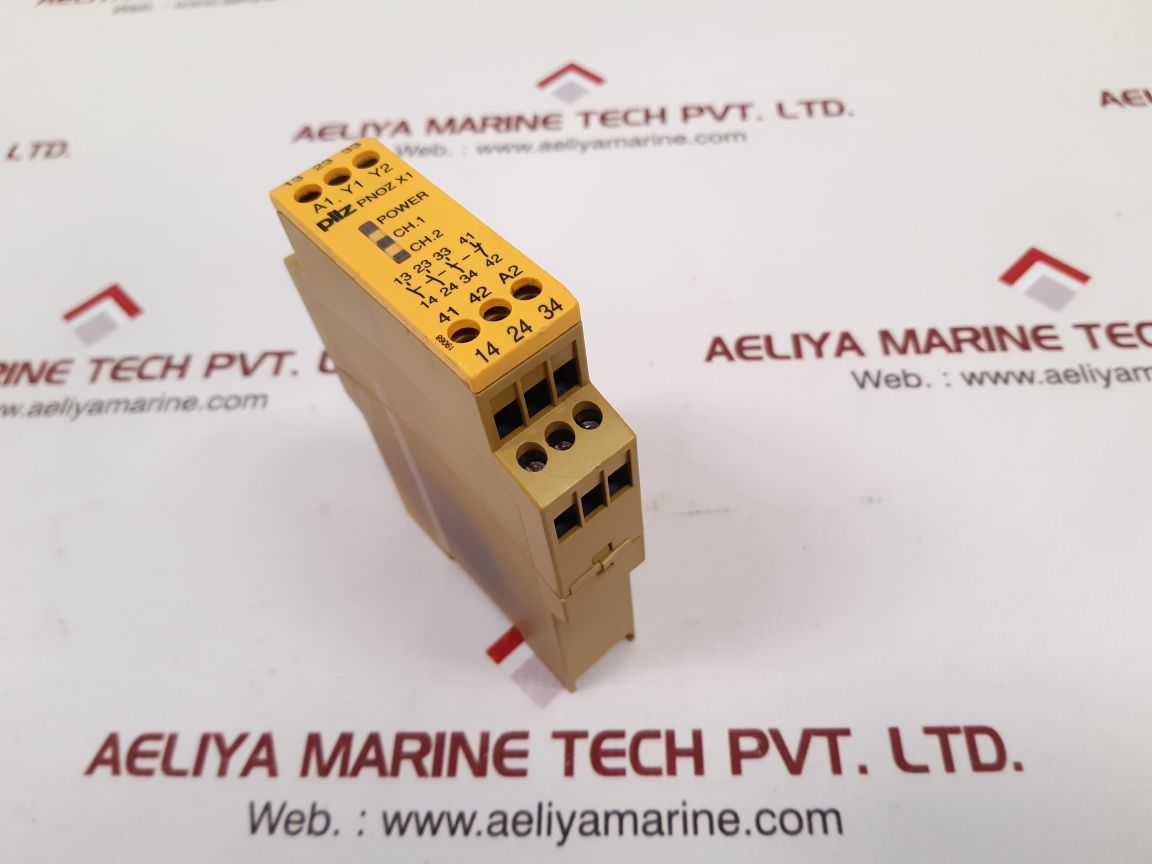 Pilz pnoz x1 3s/ 1o safety relay