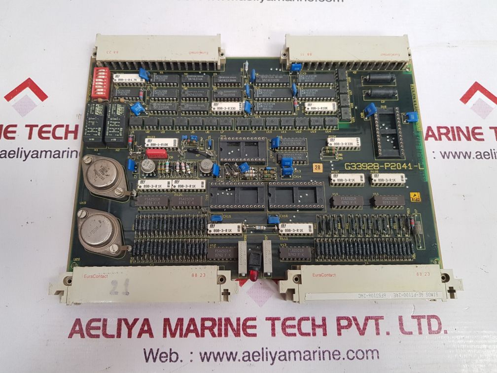 Siemens/Simos 6fs3106-2ac pcb card ae-pt100-24e used