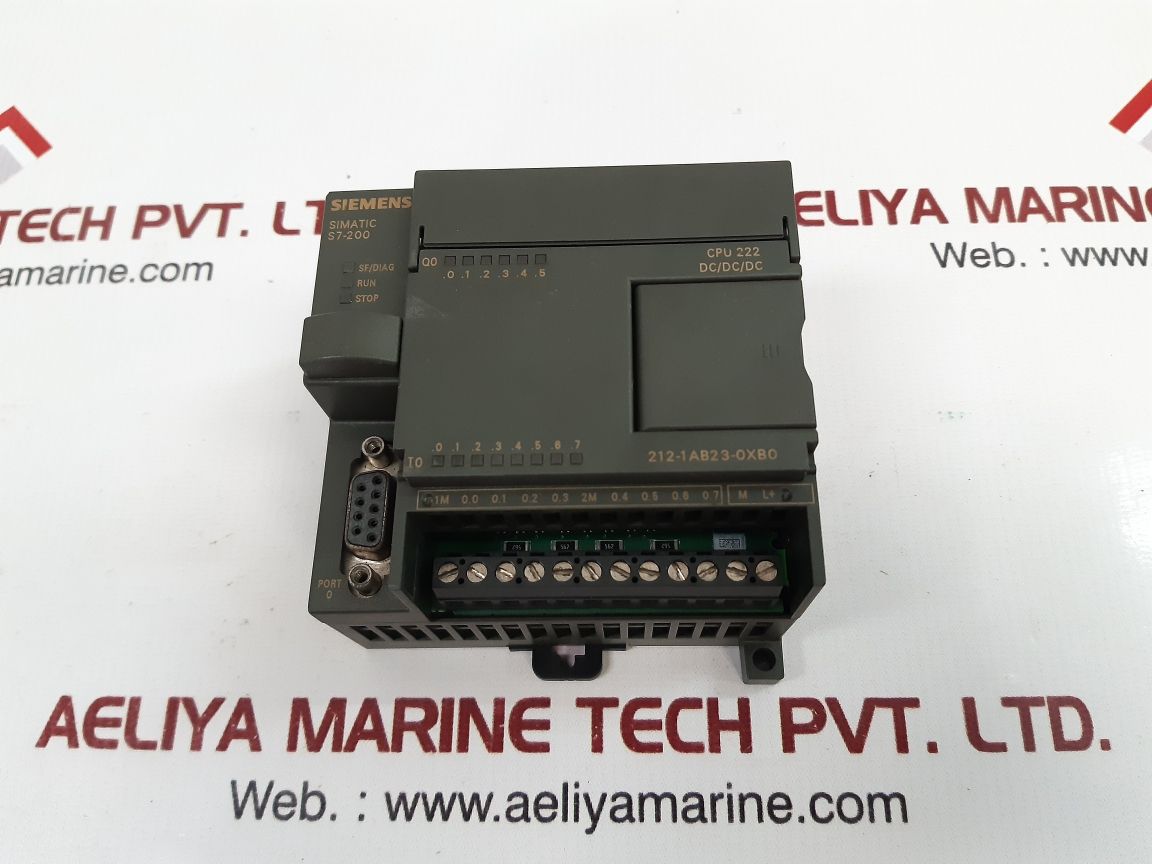 Siemens 1p 6es7 212-1ab23-0xb0 plc module Used