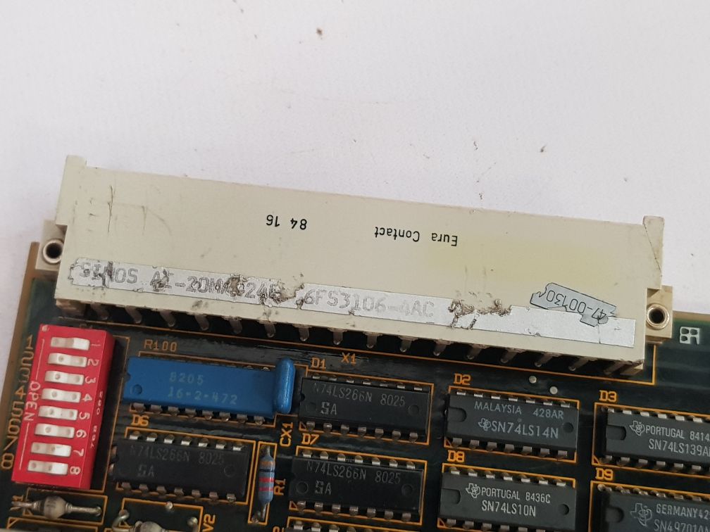 Siemens/simos g33928-p2042-l pcb card 6fs3106-4ac
