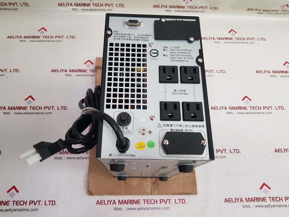 Eaton c-1000f power system 9103-50115-00p