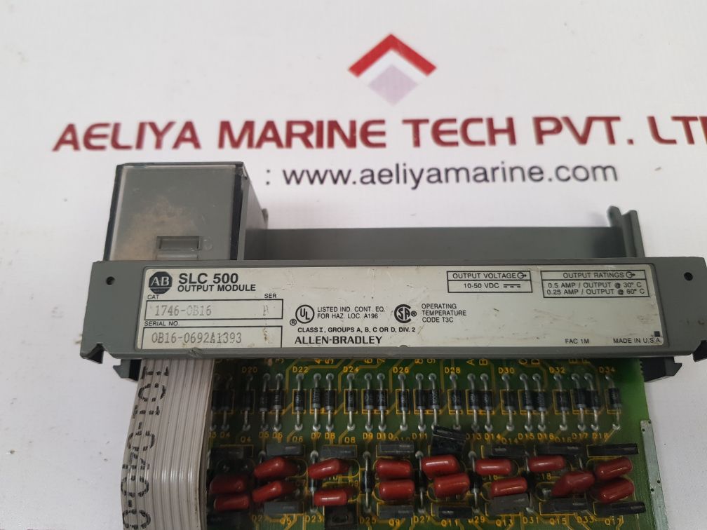 Allen-bradley 1746-ob16 Output Module Ser B