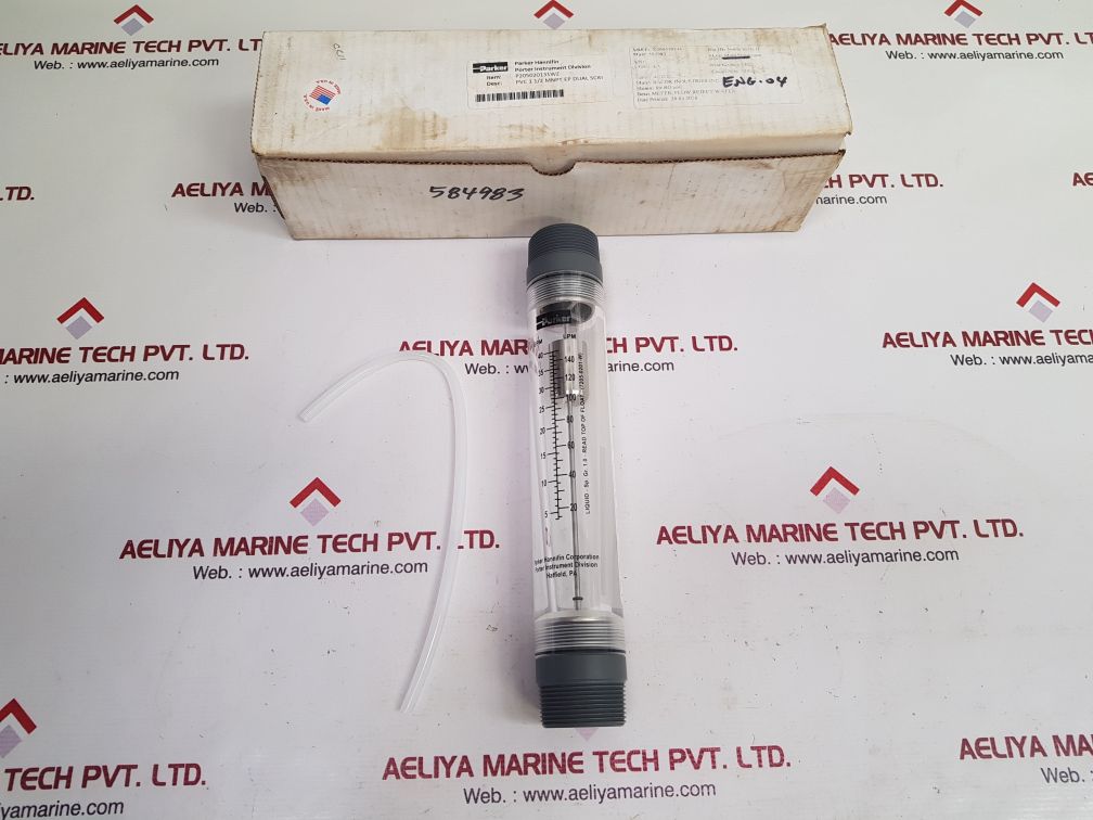 Parker p205020131wz flow reject water meter 40-0212