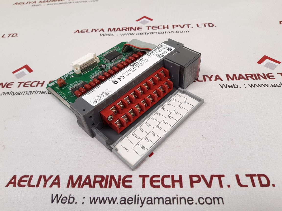 Allen-bradley 1746-ia16 Slc500 Input Module Ser D