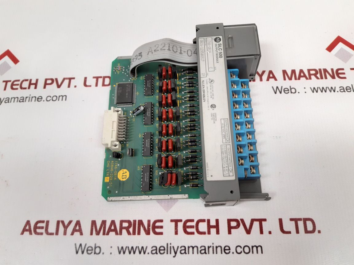 Allen-bradley 1746-0B16 Ser.C Slc500 Output Module