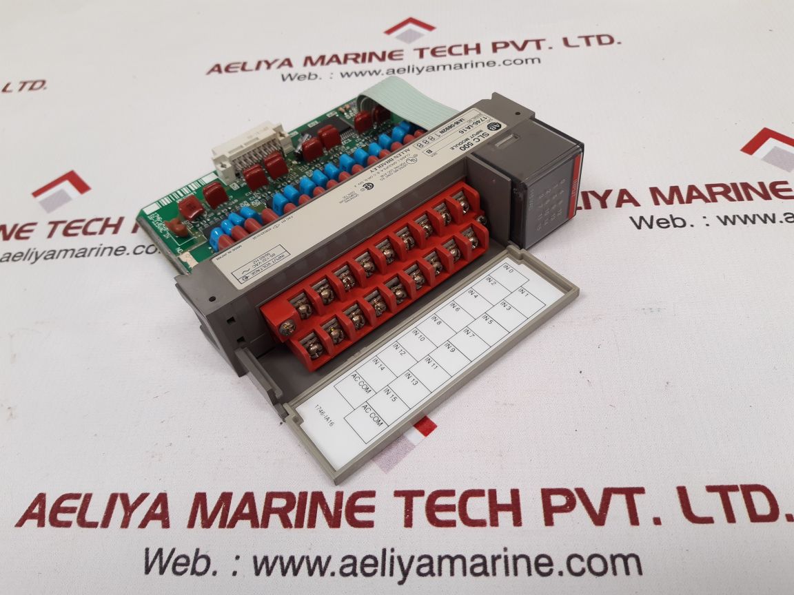 Allen-bradley 1746-ia16 Ser.C Slc 500 Input Module