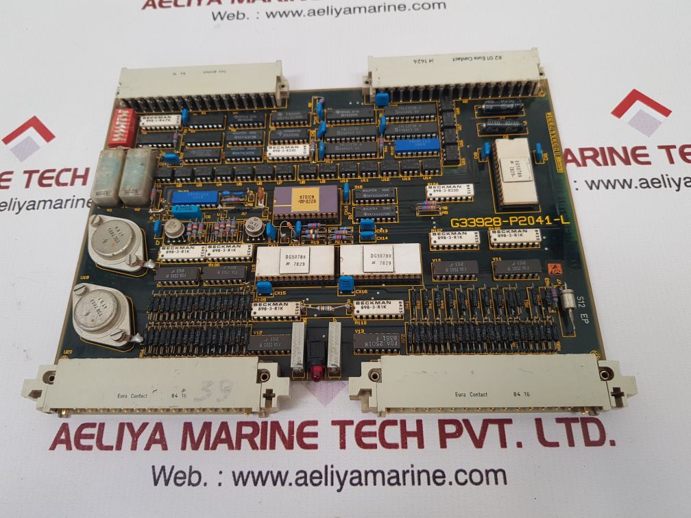 Siemens G33928-p2041-l Pcb Card