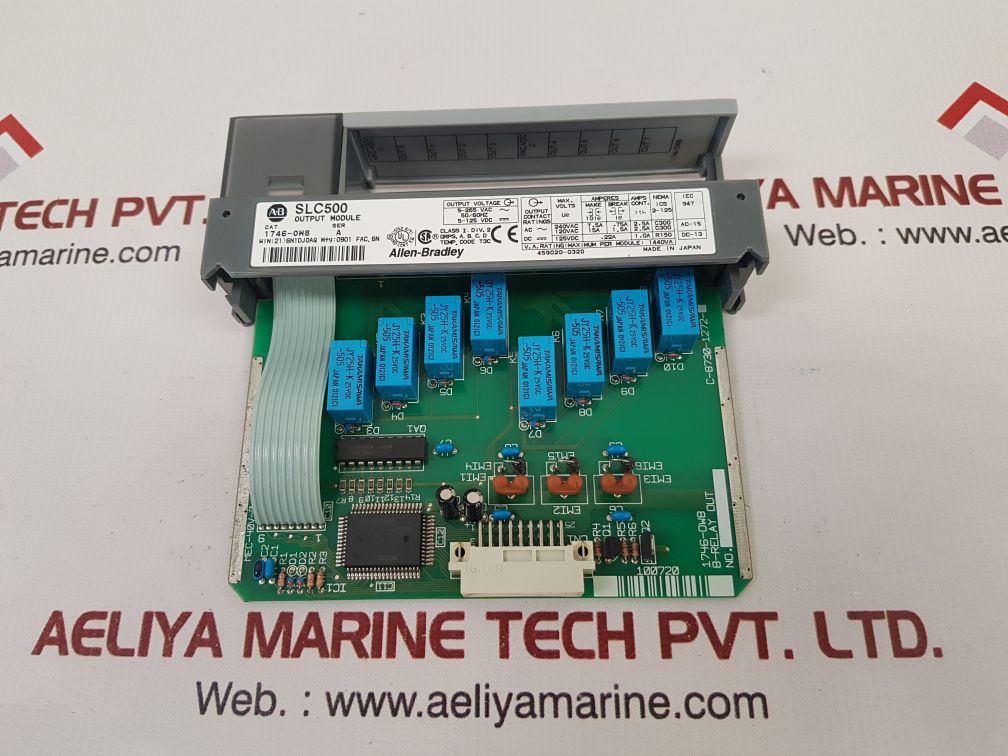 Allen-bradley 1746-ow8 Ser.A Slc500 Output Module Used