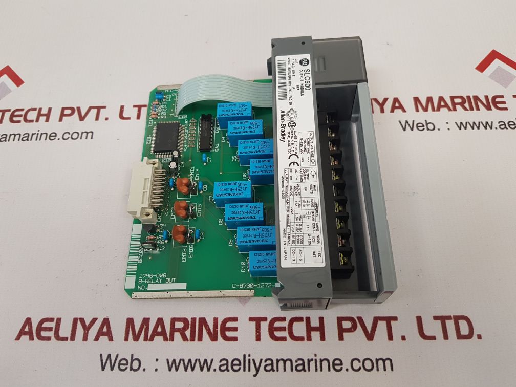 Allen-bradley 1746-ow8 Ser.A Slc500 Output Module Used