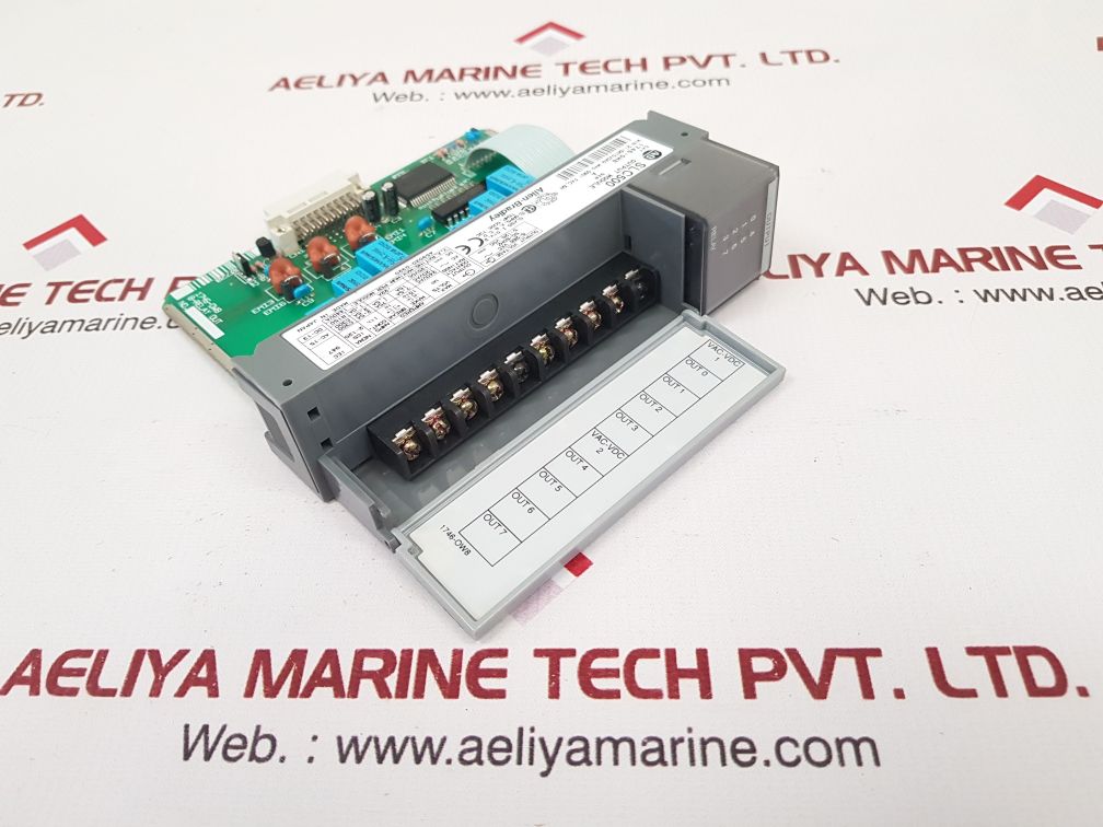Allen-bradley 1746-ow8 Ser.A Slc500 Output Module Used