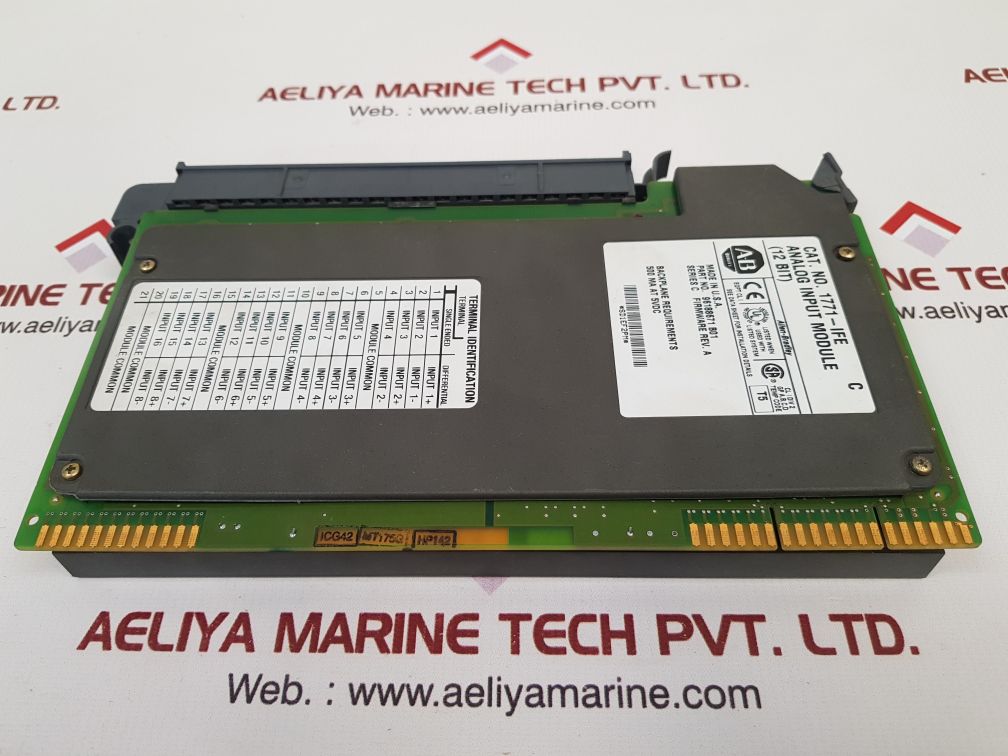 Allen-bradley 1771-ife analog input module (12 bit)