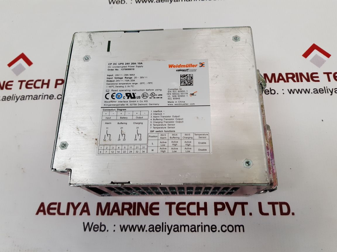 Weidmüller 1370050010 Power Supply