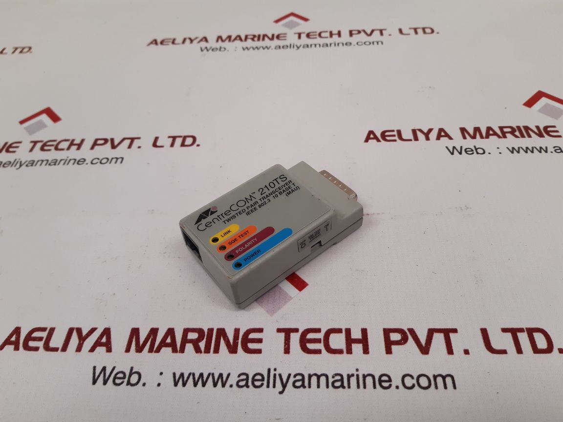 Allied Telesyn Centrecom 210Ts Twisted Pair Transceiver At-210Ts
