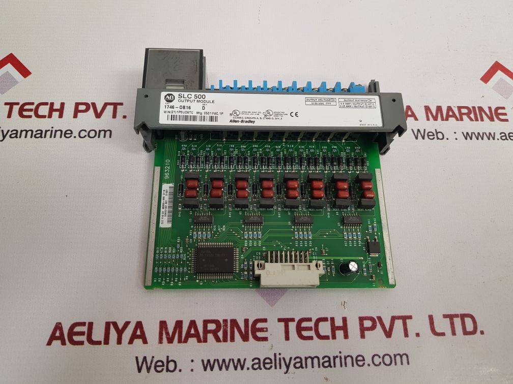Allen-bradley 1746-ob16 ser.d output module Used