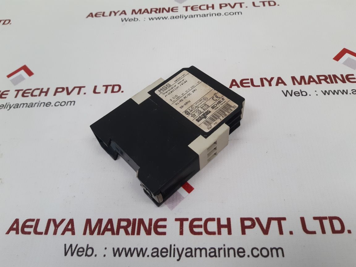 Entrelec Schiele Mss Mecotron 2.430.810.93 Thermistor Motor Protection Relay