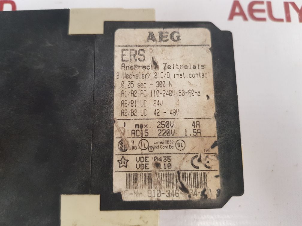 Aeg Ers Contact Time Relay