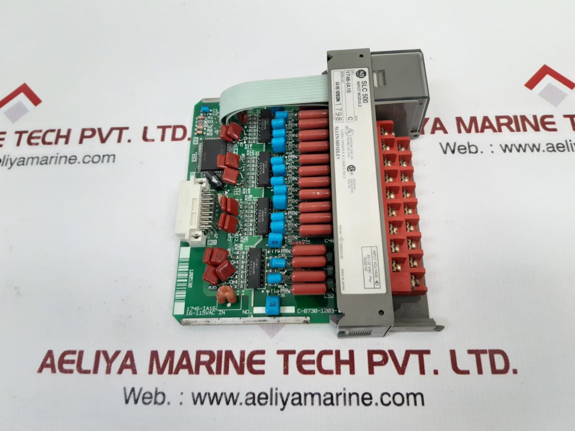 Allen-bradley 1746-ia16 Ser:C Input Module Used