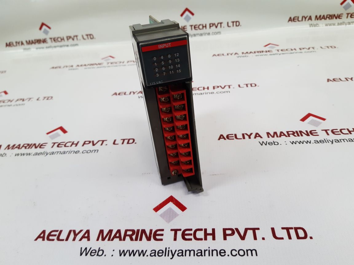 Allen-bradley 1746-ia16 Ser:C Input Module Used