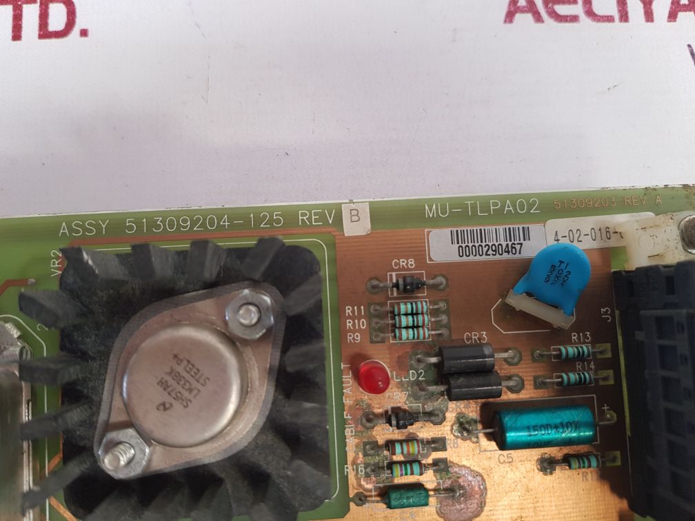 Honeywell Mu-tlpa02 Power Adapter Board 51309204-125