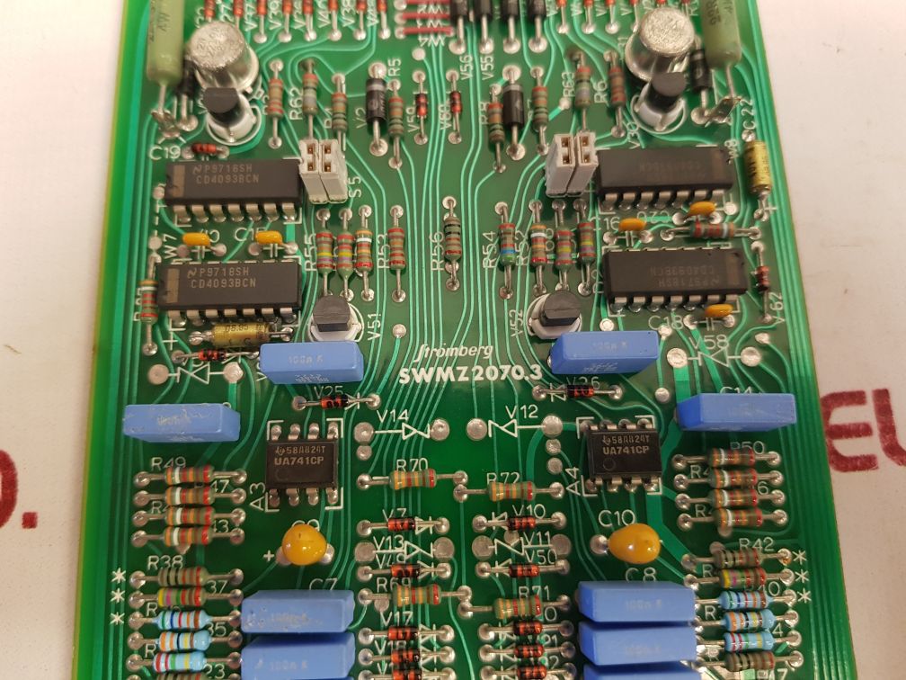 Stromberg Swmg 3J1 Swmz 2070.1C Ol. B 466854 Pcb Card