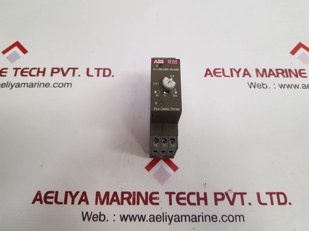 Abb Te5S Star-delta Timer Used