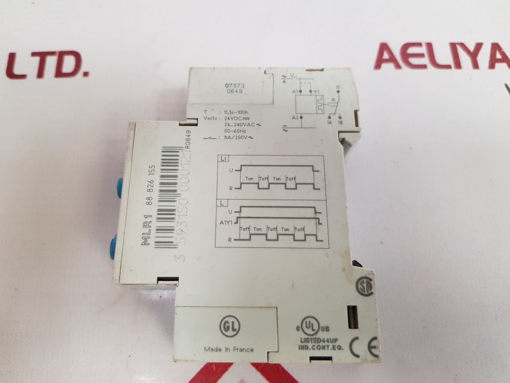 Crouzet Mlr1 Time Relay 88 826 155