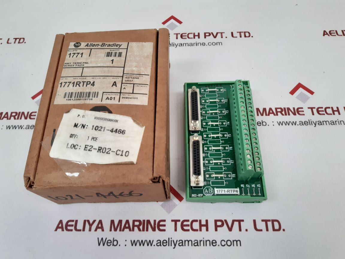Allen-bradley 1771-rtp4 ser.a analog input module