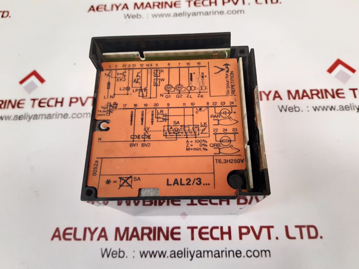 Landis & Gyr Lal2.25 Burner Controller Series: 02