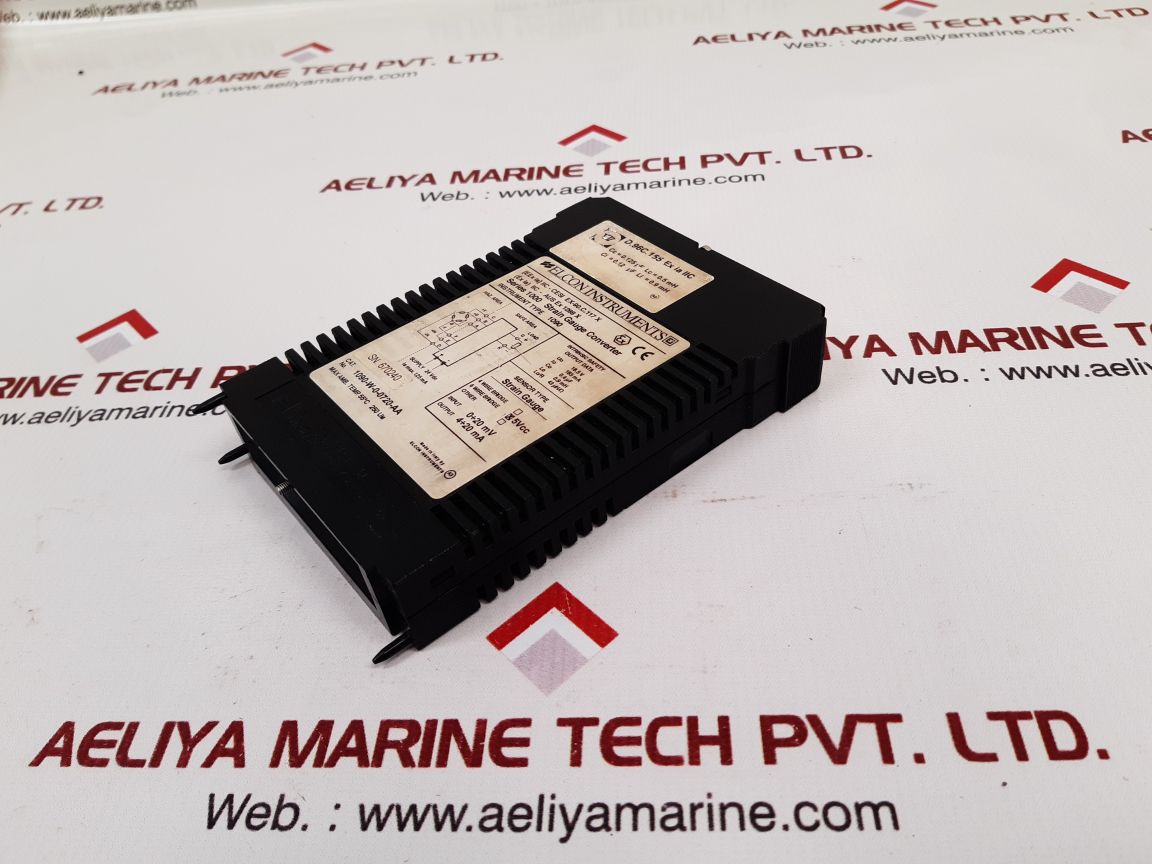 Elcon 1090-w-0-0720-aa Strain Gauge Converter Used