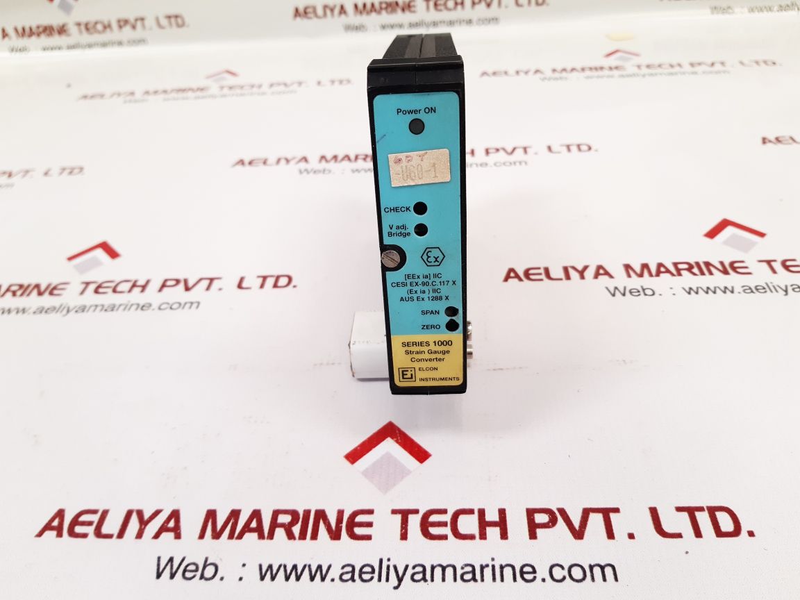 Elcon 1090-w-0-0720-aa Strain Gauge Converter Used