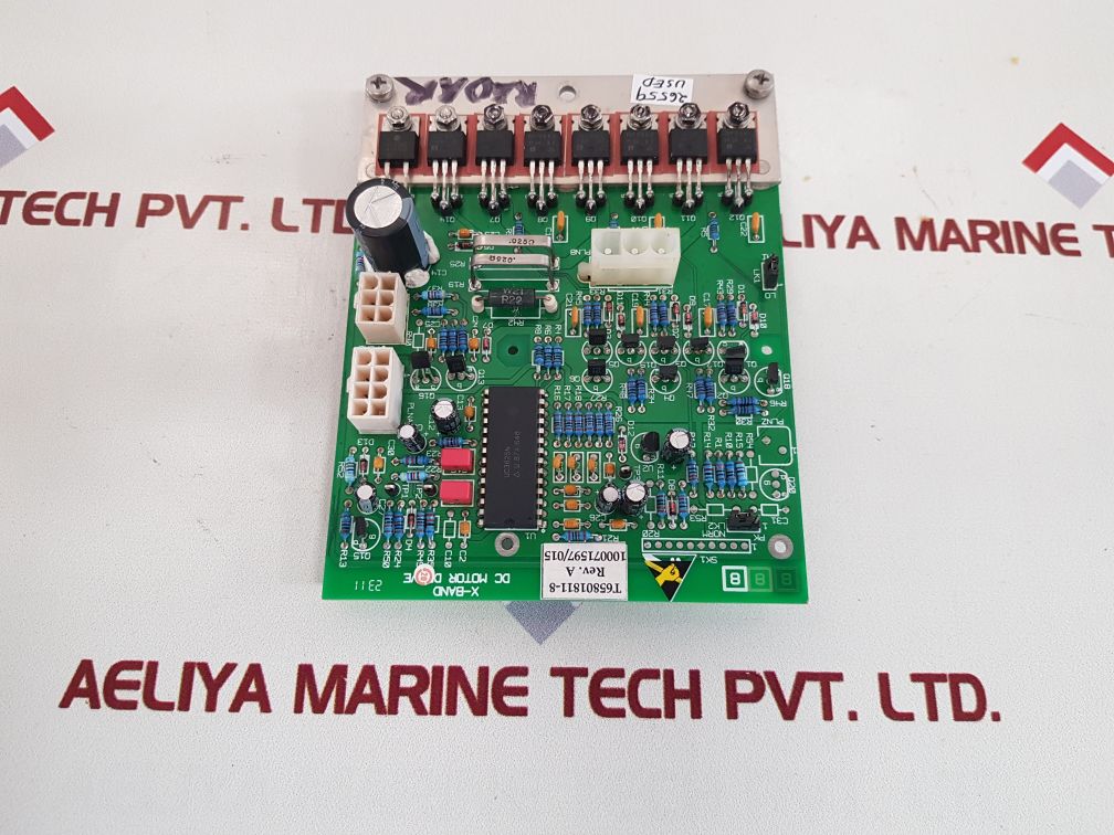Sperry marine t65801811-83 x-band dc motor drive