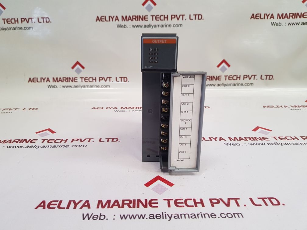 Allen-bradley 1746-ow8 Ser.A Slc500 Output Module