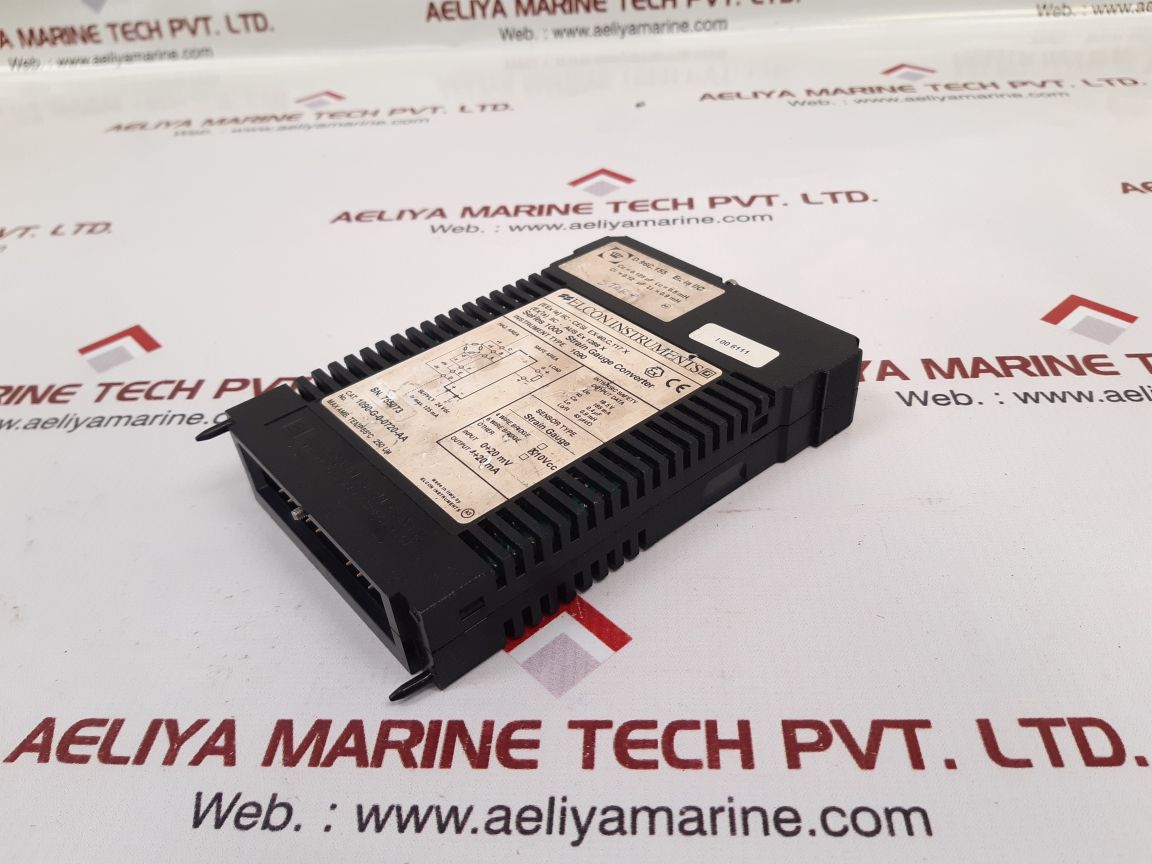 Elcon 1090-g-0-0720-aa Series 1000 Strain Gauge Converter Used