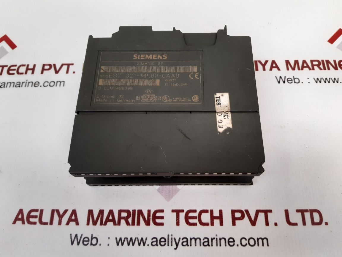 Siemens 6Es7 321-1Bl00-0Aa0 Digital Input Module