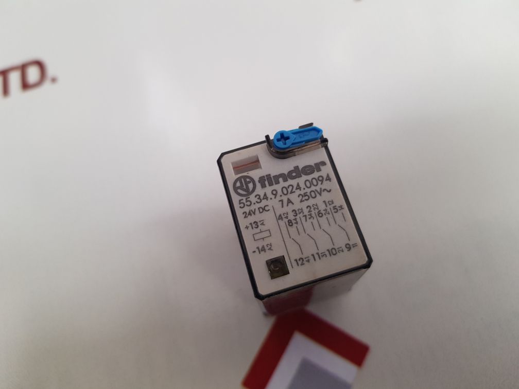 Set Of 5X Finder 55.34.9.024.0094 Power Relay