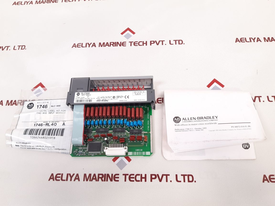 Allen-bradley 1746-ia16 Ser.C Slc500 Input Module