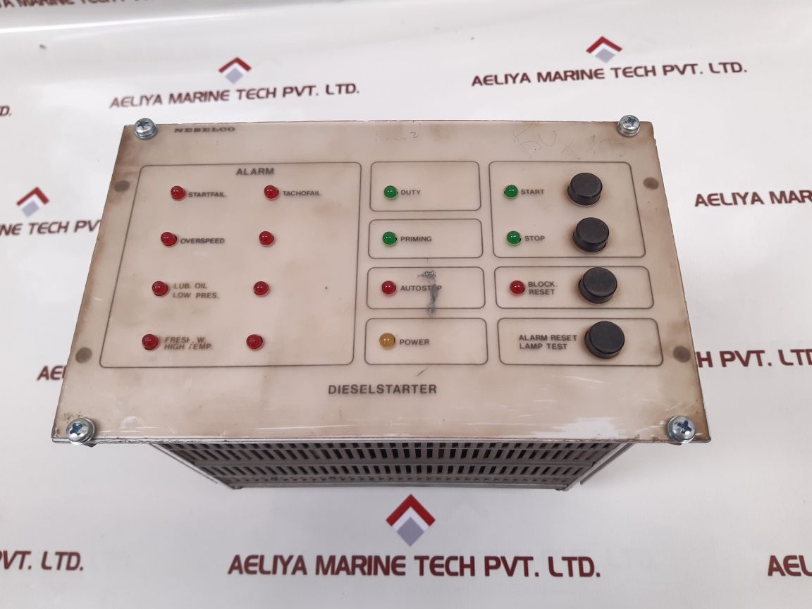 Neselco 262253 diesel starter alarm panel