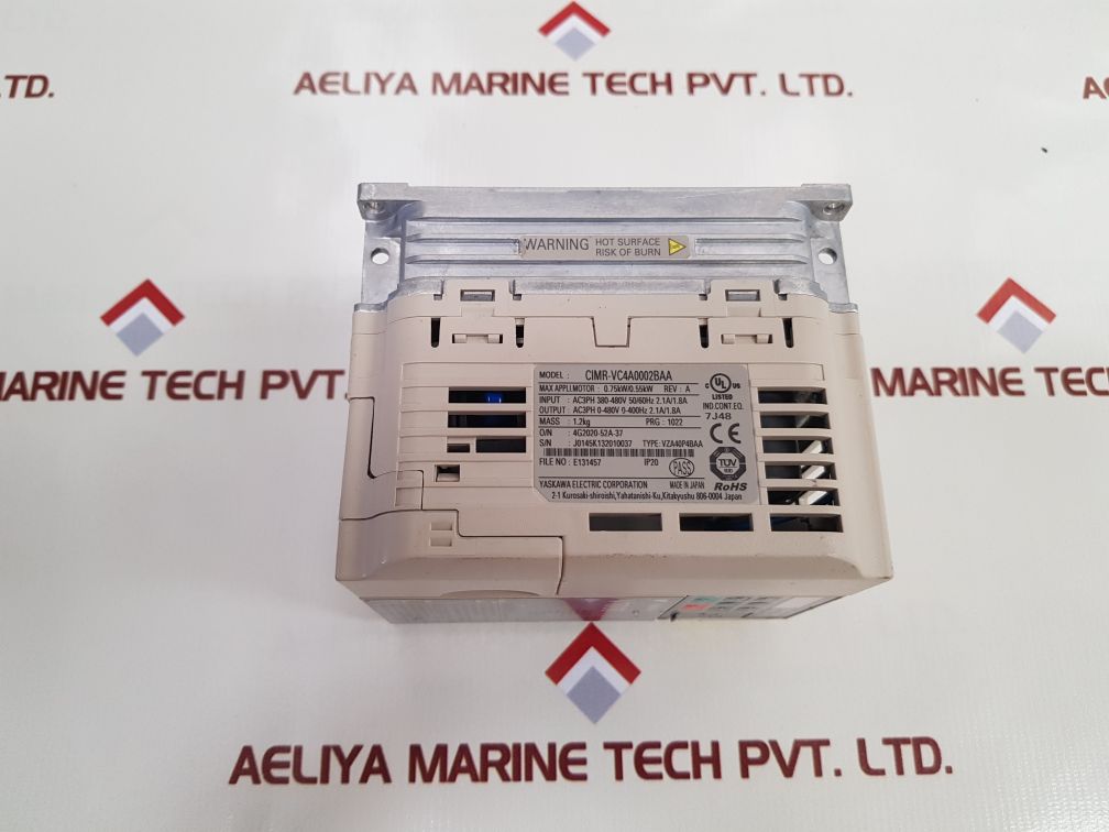 Yaskawa V1000 Inverter Ac Drive Cimr-vc4A0002Baa