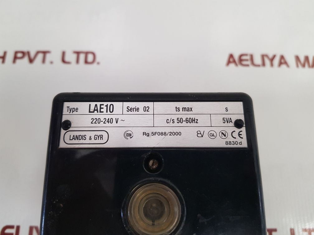 Landis & Gyr Lae10 Series: 02 Burner Controller