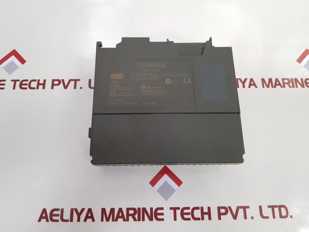 Siemens Simatic S7 6Es7 331-7Kf02-0Ab0 Input Module E-stand: 3