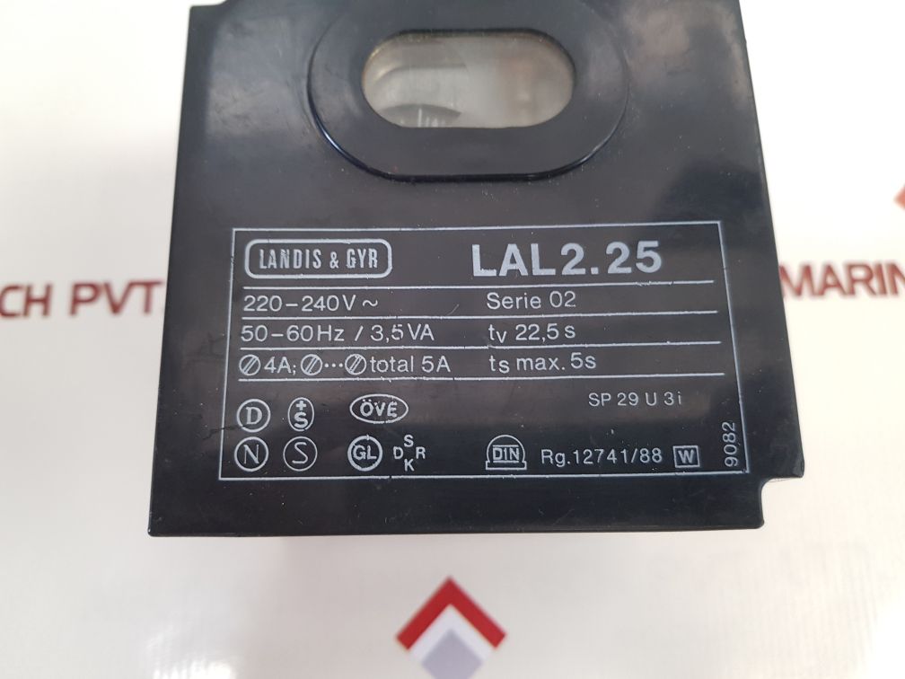 Landis & Gyr Lal2.25 Burner Controller Used