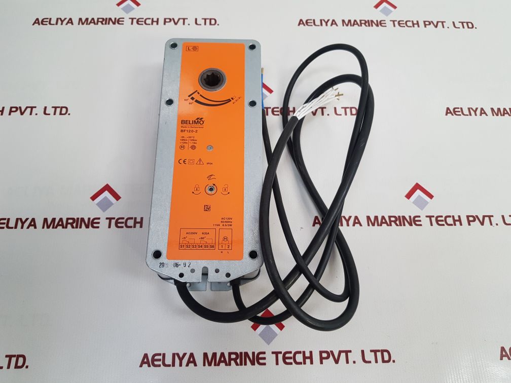 Belimo Bf120-2 Fire / Smoke Damper Actuator, Spring Return