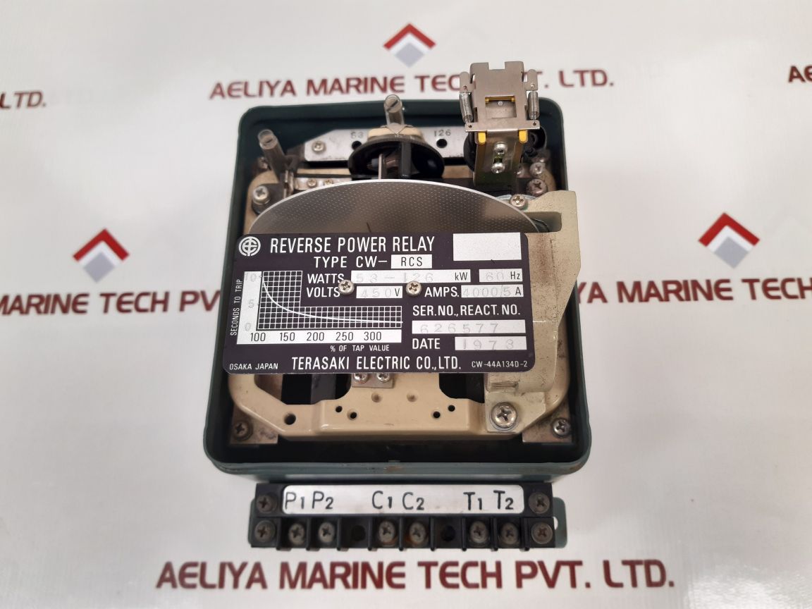 Terasaki Electric Cw-rcs Reverse Power Relay