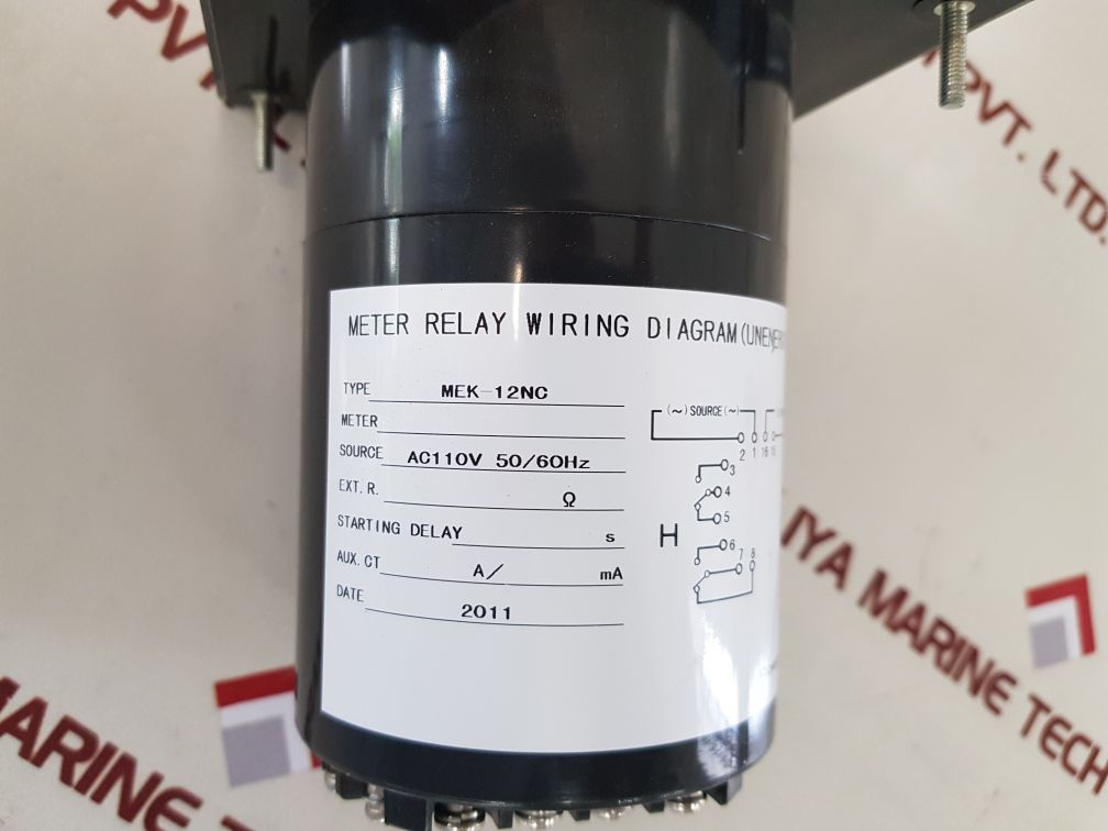 Daiichi mek-12nc meter relay ac110v 50/60 hz