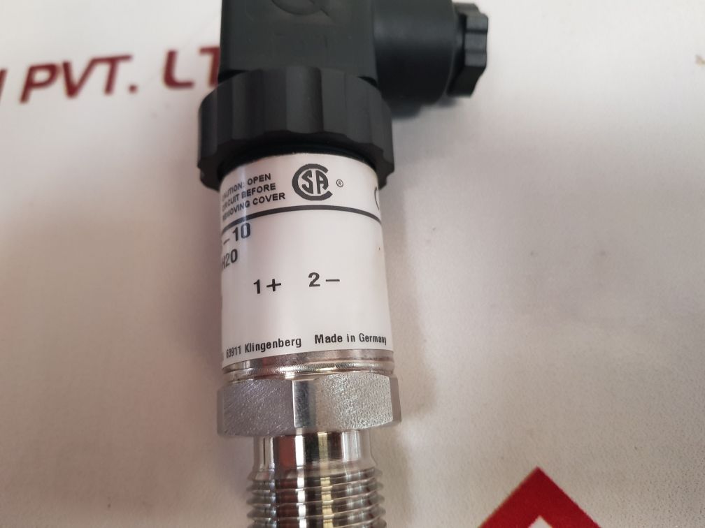 Wika S-10 Pressure Transmitter 14023608 New