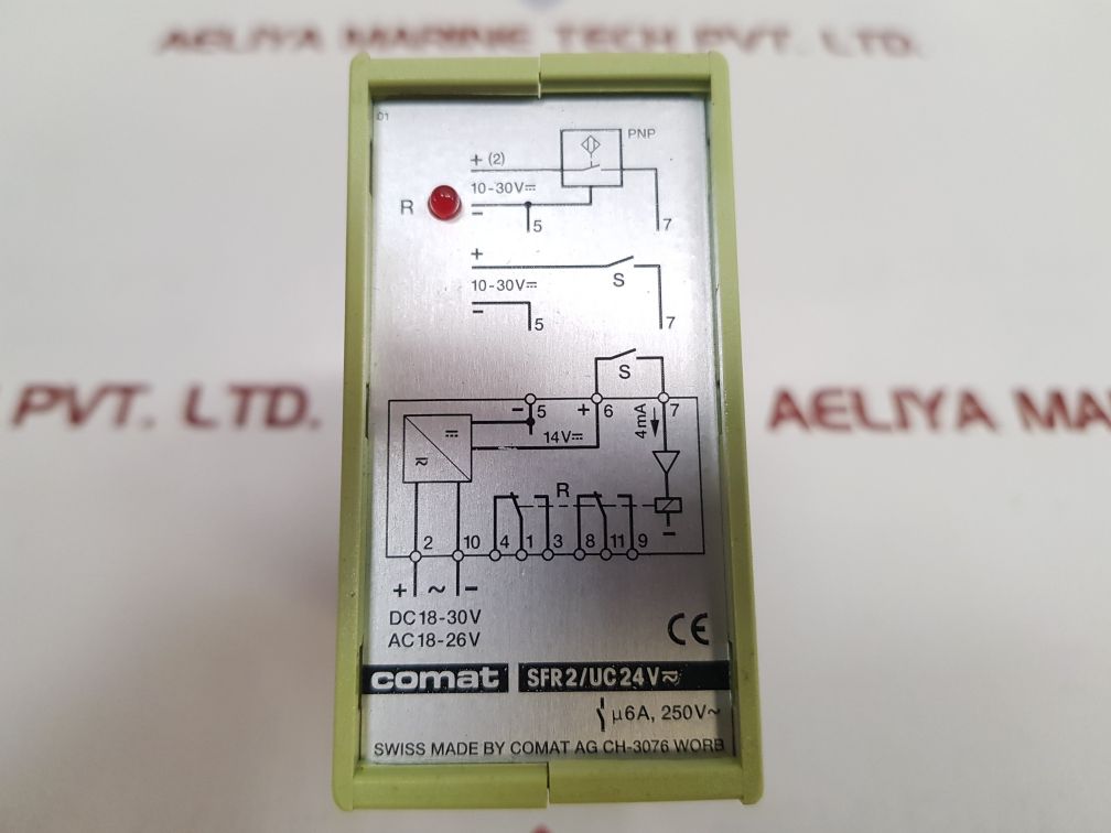 Comat sfr2/uc24v amplifier relay