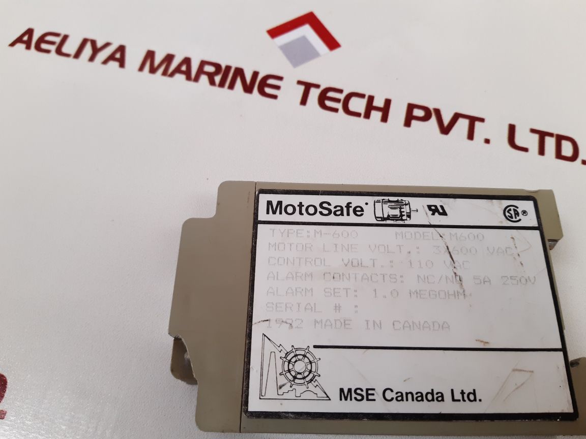 Mse Moto Safe M600