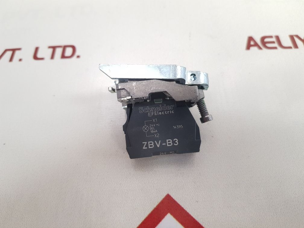 Schneider Electric Xb4 Bvb3 Led Pilot Light With Zbv-b3