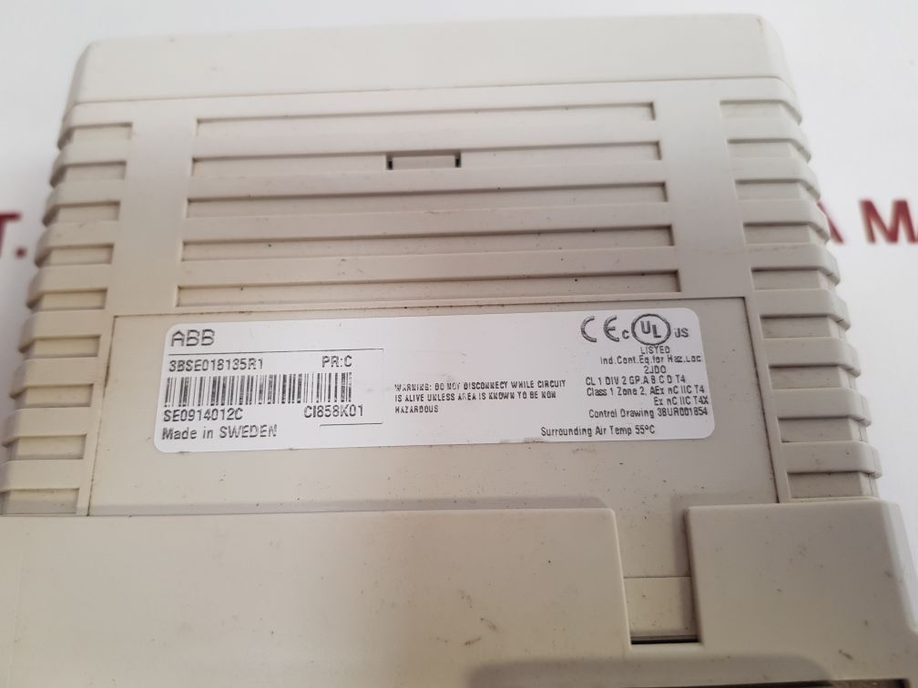 Abb 3Bse018135R1 Interface Module Ci858K01 Pr:C